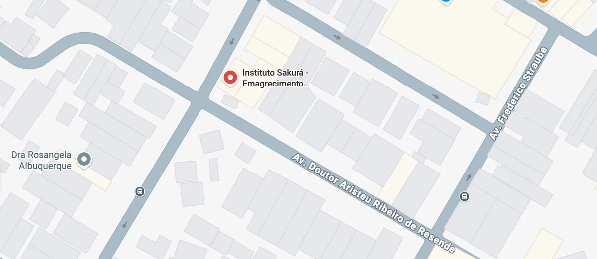 Localização Clínica Sakurá — Mogi das Cruzes